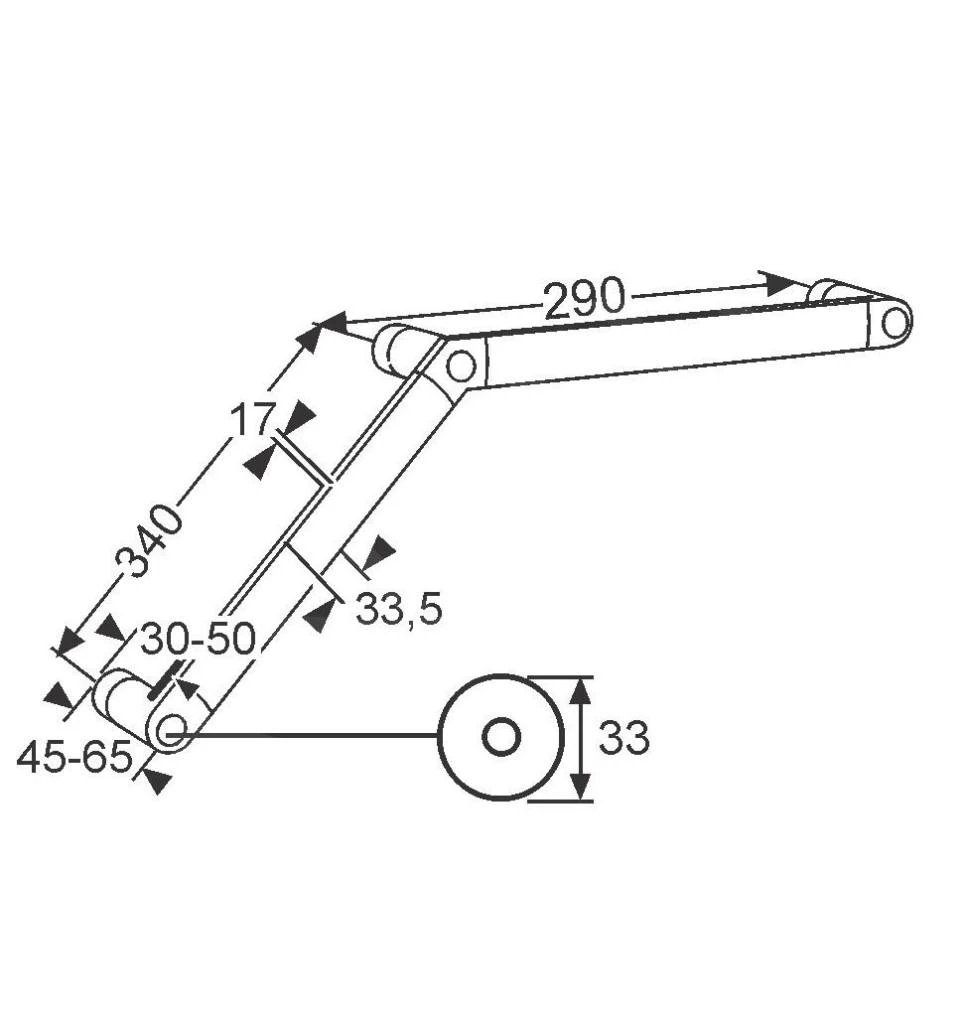 Kludi Sirena Care - Barrièrevrije Badgreep, Chroom 6150505-00 - Image 2