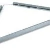 Novaservis Metalia 4 - Hoekplanchet Voor Douche, Chroom/glas 6435,0