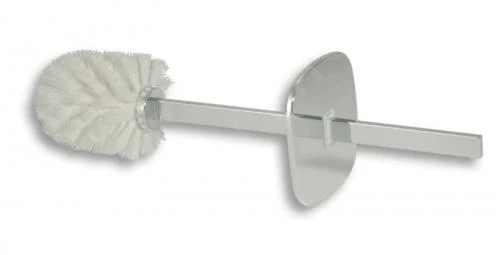 Novaservis Metalia 4 - Compleet Kunststof Wc-borstel, Kunststof/chroom 6433,Y0