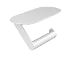Hansgrohe WallStoris - Toiletrolhouder Met Planchette, Mat Wit 27928700