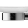 Duravit D-Code - Zeepschaal Met Houder, Links, Melkglas/chroom 0099171000
