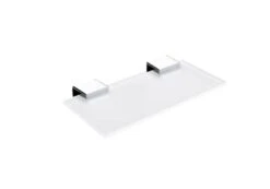 Nimco Kibo - Plank, Lengte 200 Mm, Mat Glas/chroom Ki 14091B-20-26