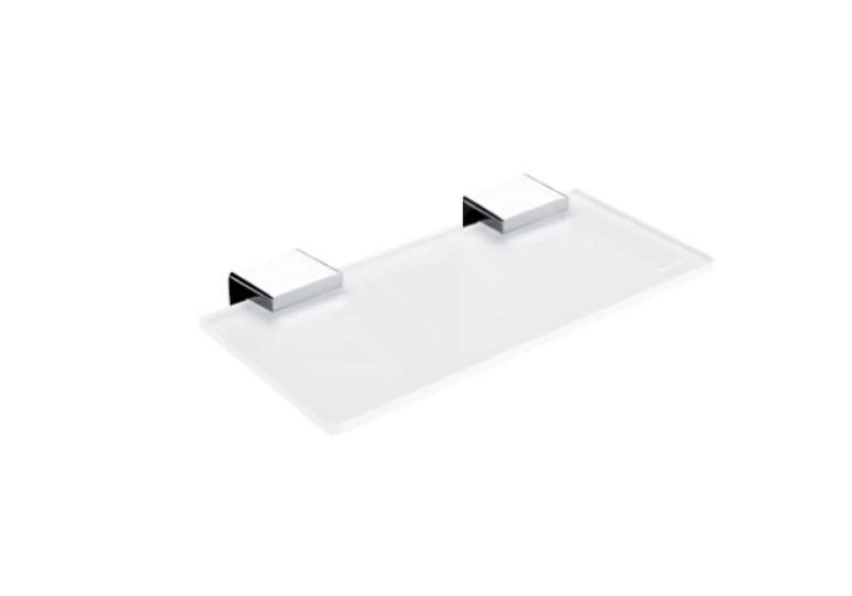 Nimco Kibo - Plank, Lengte 200 Mm, Mat Glas/chroom Ki 14091B-20-26