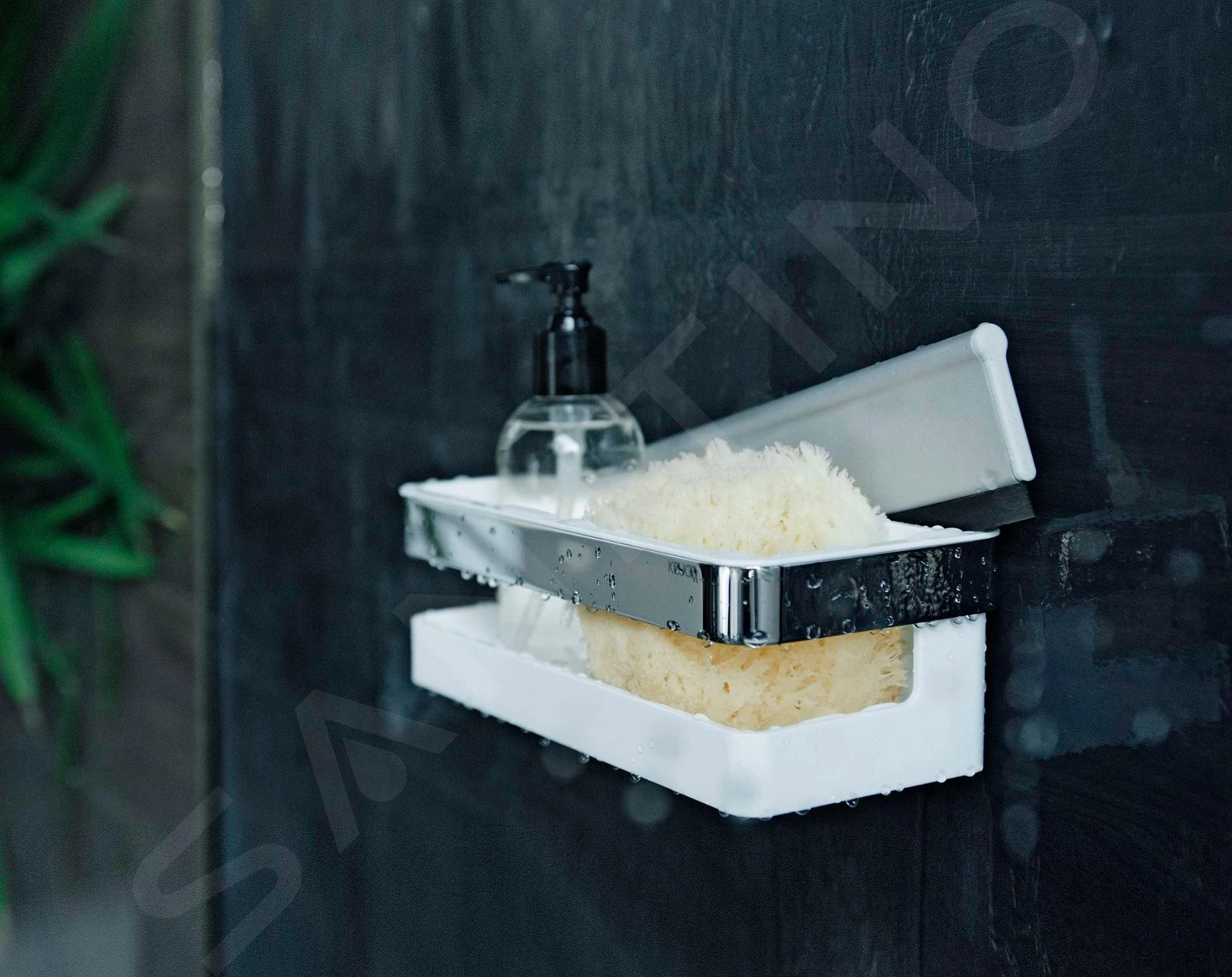 Keuco Collection Moll - Planchet Met Glaswisser, Lengte 240 Mm, Wit/chroom 12759010000 - Image 5