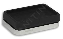 Novaservis Metalia 4 - Zeephouder, Zwart/chroom 6436,5