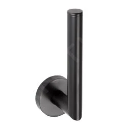 Sapho X-Round - Toiletrolhouder Reserve, Zwart XB701