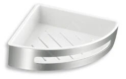 Novaservis Titania - Hoekplanchet Voor Douche, Gepolijst Rvs 65564,4