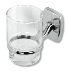 Novaservis Orfeus - Glashouder, Chroom/glas 6906,0