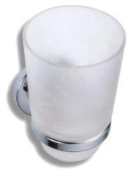 Novaservis Metalia 1 - Glashouder, Chroom/glas 6106,0