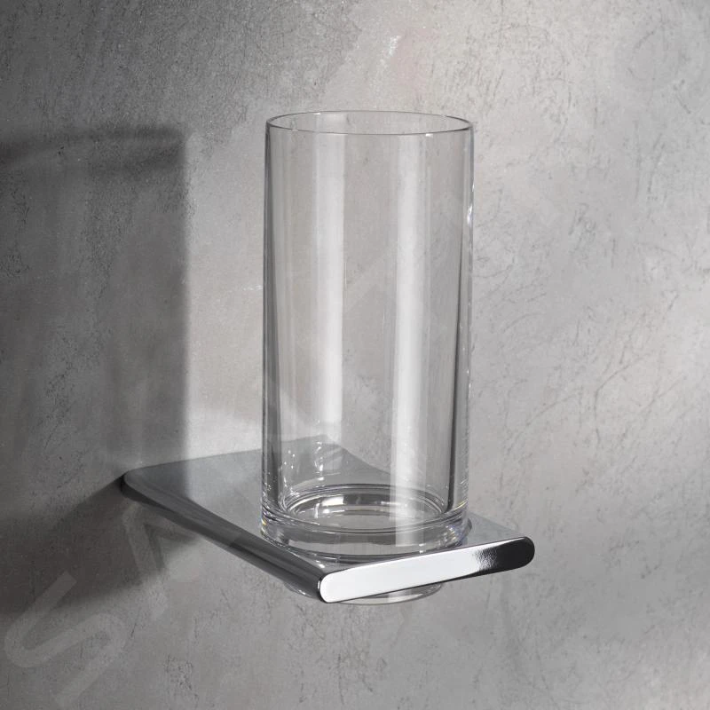 Keuco Edition 400 - Tandenborstelbeker Met Houder, Glas/chroom 11550019000 - Image 3