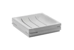 Sapho Gedy Quadrotto - Zeepschaal, Wit QU1102