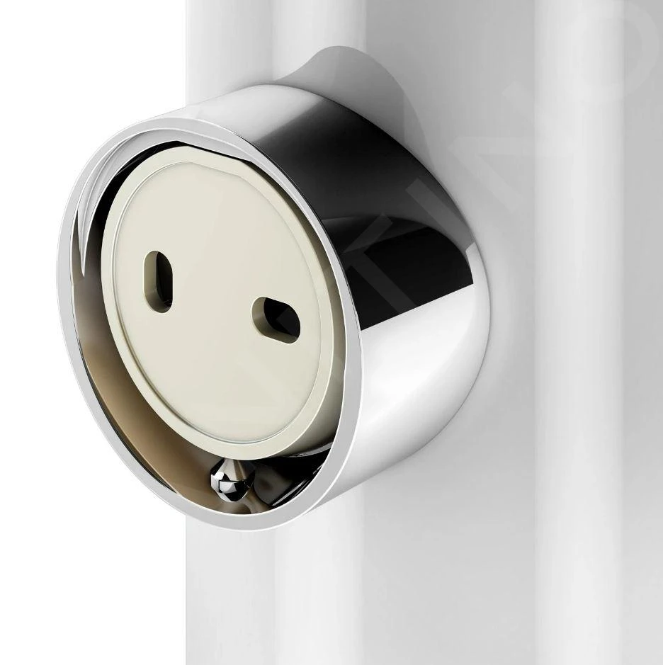 Keuco Reva - Toiletborstel Met Handvat, Mat Glas/chroom 12864019000 - Image 4