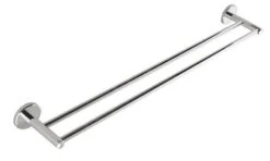 Aqualine Samba - Dubbel Handdoekhouder 600 Mm, Chroom SB111