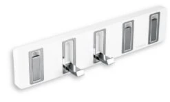 Novaservis Titania Yacore - Handdoekhouder Met 5 Haken, Kunststof/rvs 65543,4