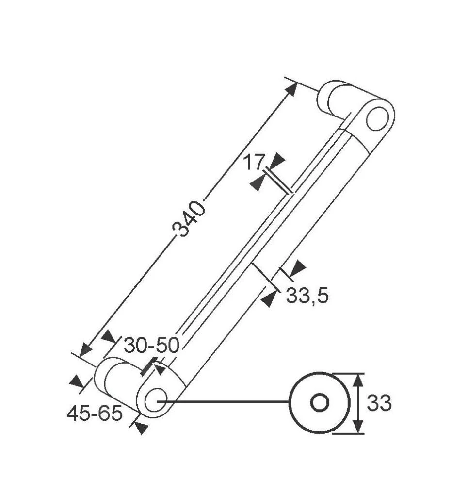Kludi Sirena Care - Barrièrevrije Badgreep, Chroom 6150605-00 - Image 2