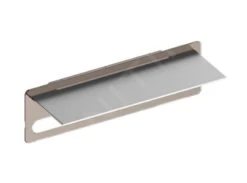 Keuco Edition 400 - Planchet Met Handdoekhouder, Lengte 600 Mm, Zilver/truffel 11575170014